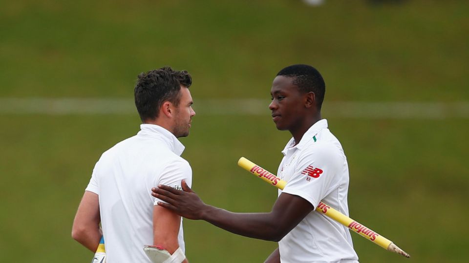 James Anderson and Kagiso Rabada both average 23 and a bit in the last 100 Tests