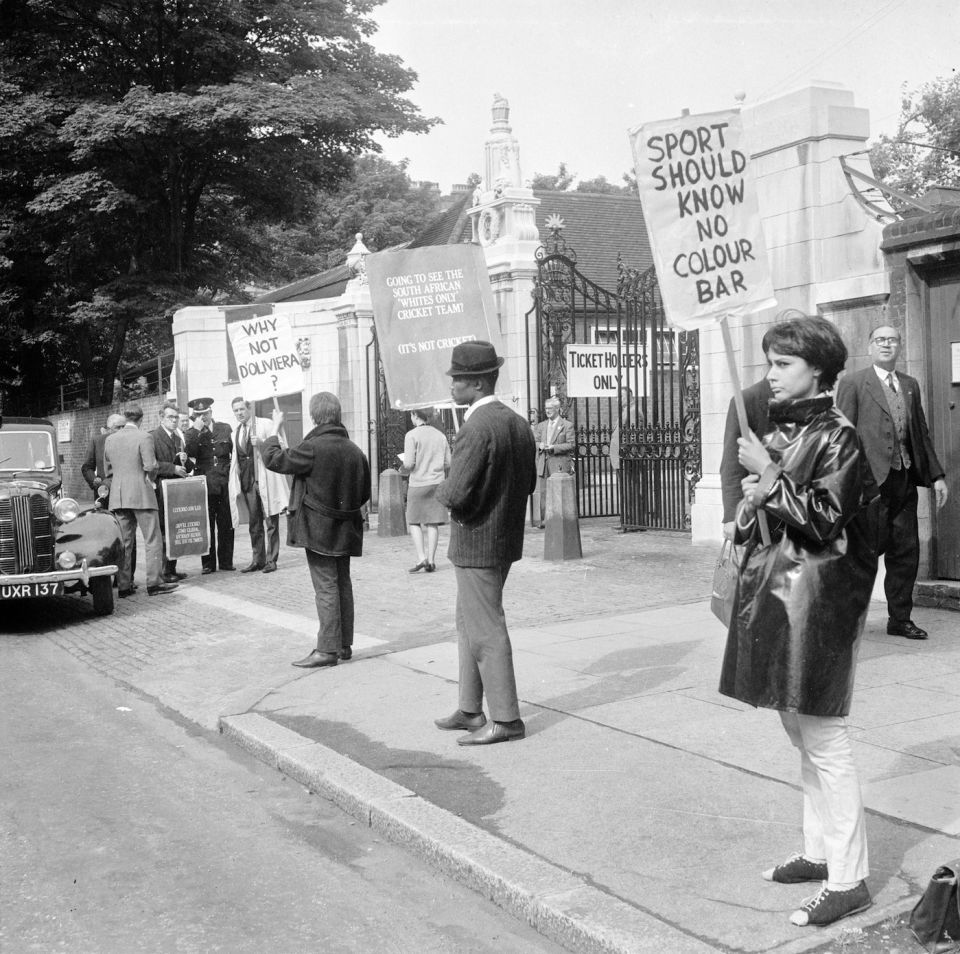 Basil D'Oliveira became the unwitting figurehead of the anti-apartheid movement after he was dropped for England's 1968-69 tour of South Africa