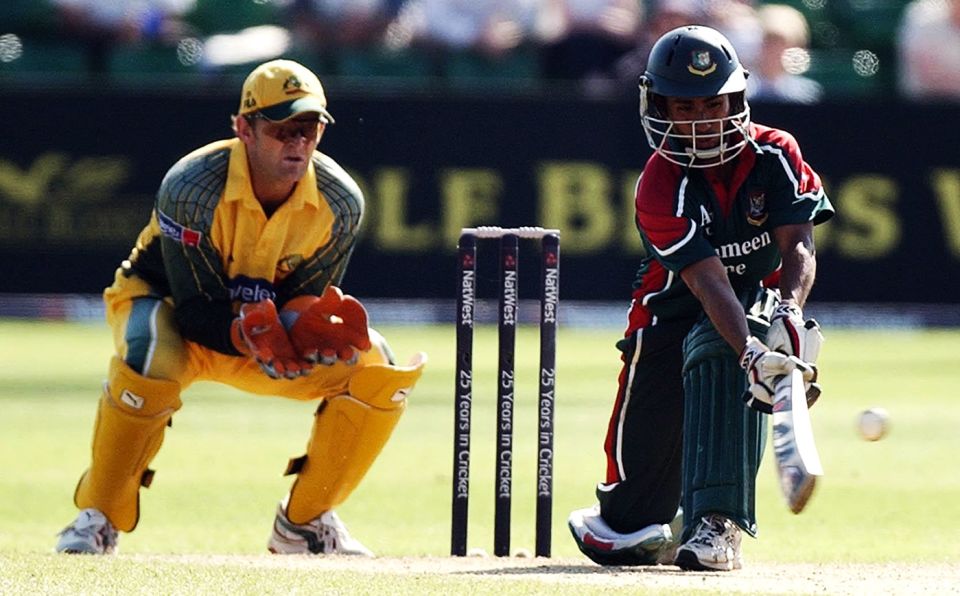 Bangladesh lost early wickets too, but 20-year-old Mohammad Ashraful made an unforgettable maiden century to keep them in the chase