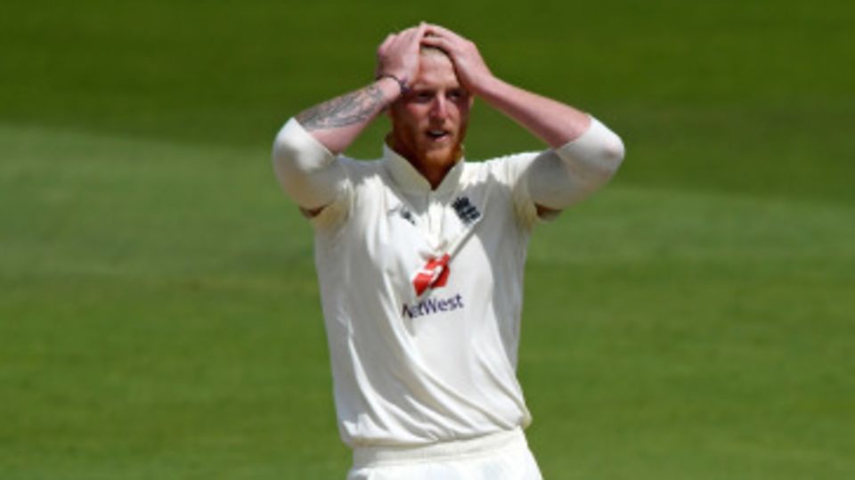 Ben Stokes is left to rue some missed chances by his fielders