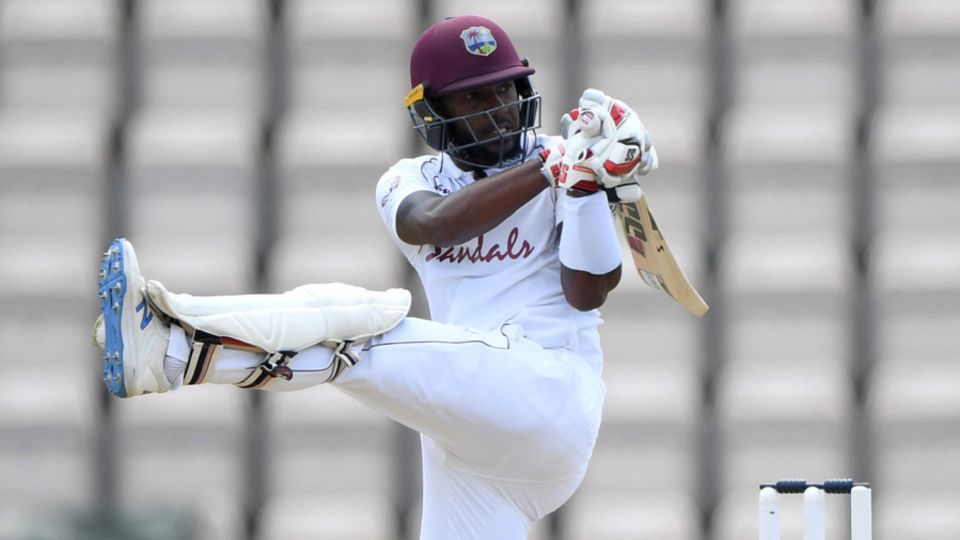 Jermaine Blackwood in action