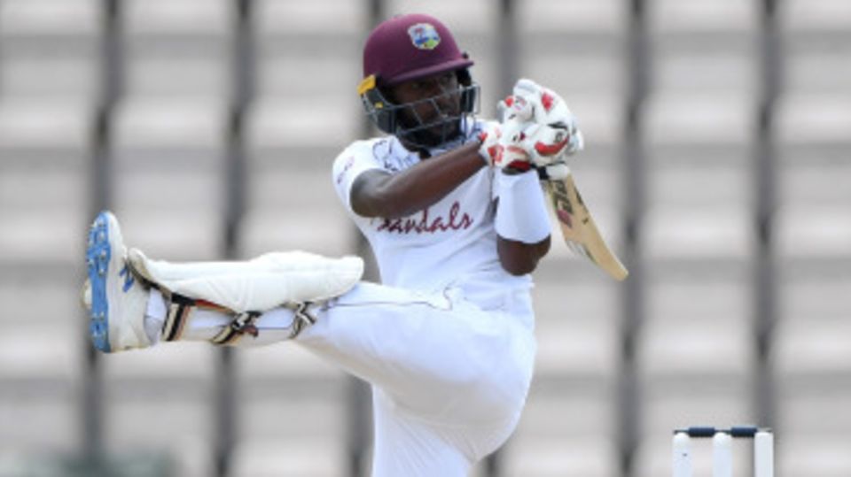 Jermaine Blackwood in action