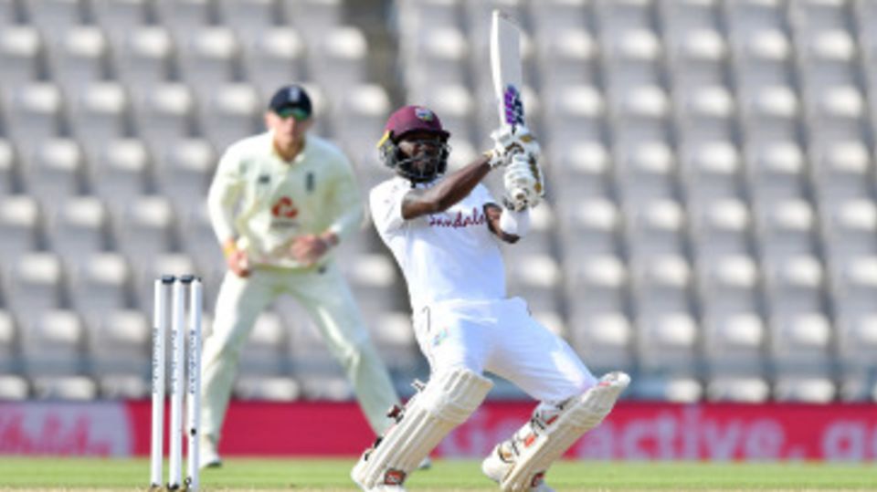 Jermaine Blackwood impressed with his second-innings 95 