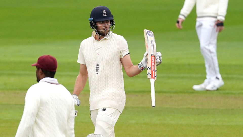 Dom Sibley acknowledges his half-century