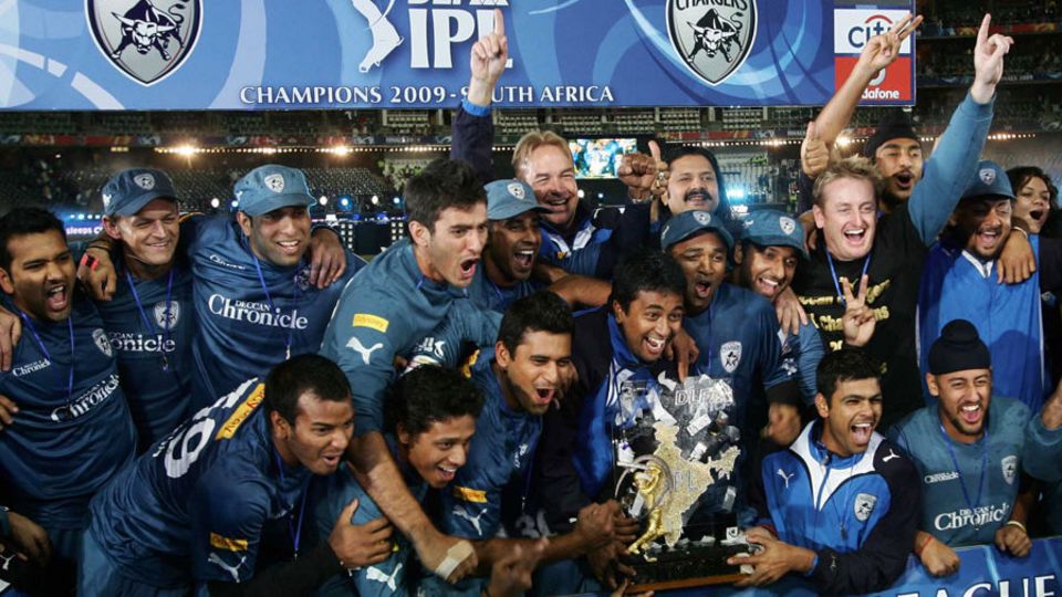 Deccan Chargers won the IPL in 2009 and were terminated three years later