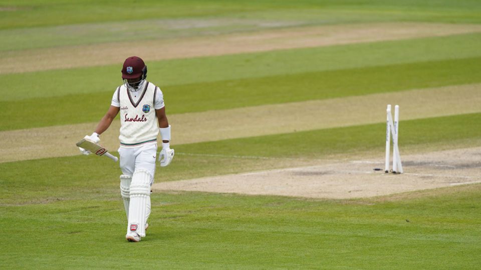 Phil Simmons admitted he is "concerned" by Hope's form