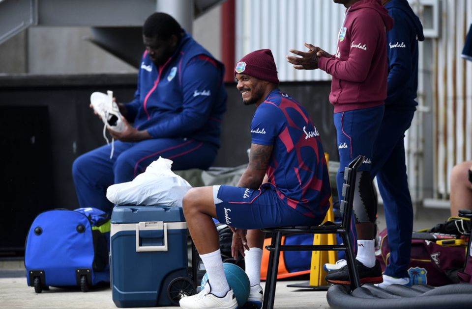 Shannon Gabriel went off with an injury in the second Test