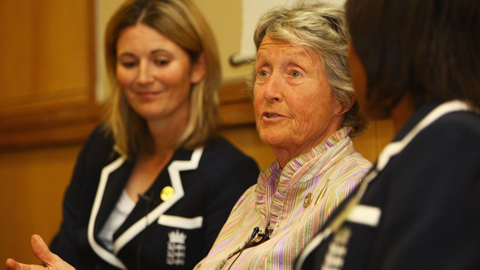 The ECB's women's 50-over competition will be named after the late Rachael Heyhoe Flint
