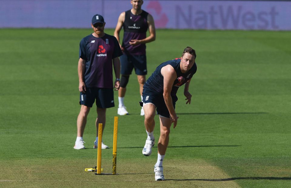 Robinson joined up with the England bubble last summer