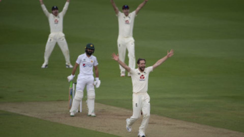 Fawad Alam was out lbw on review