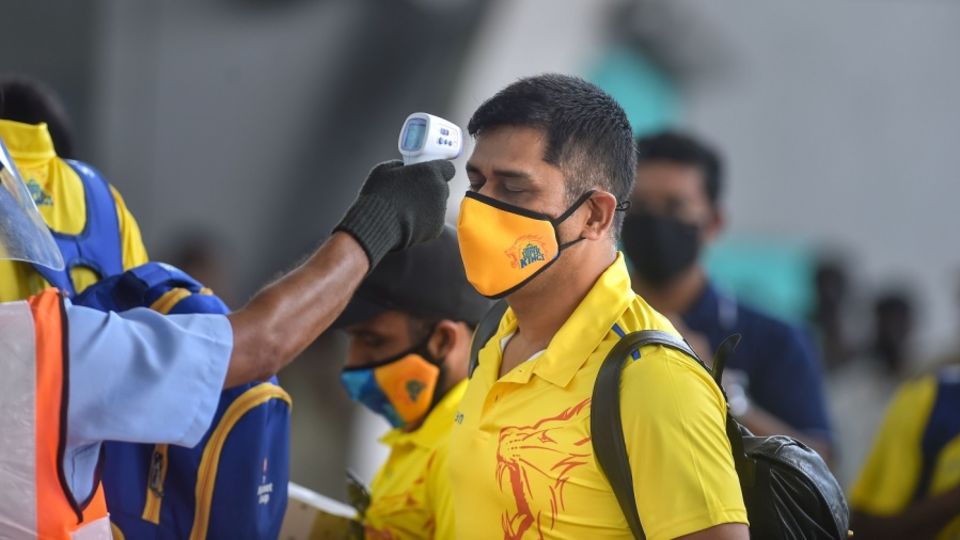 File photo: MS Dhoni and other Indian players are set to fly out to the UAE