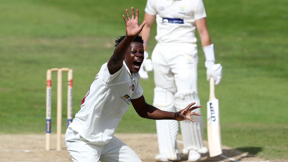 Muzarabani spent two seasons at Northamptonshire on a Kolpak deal
