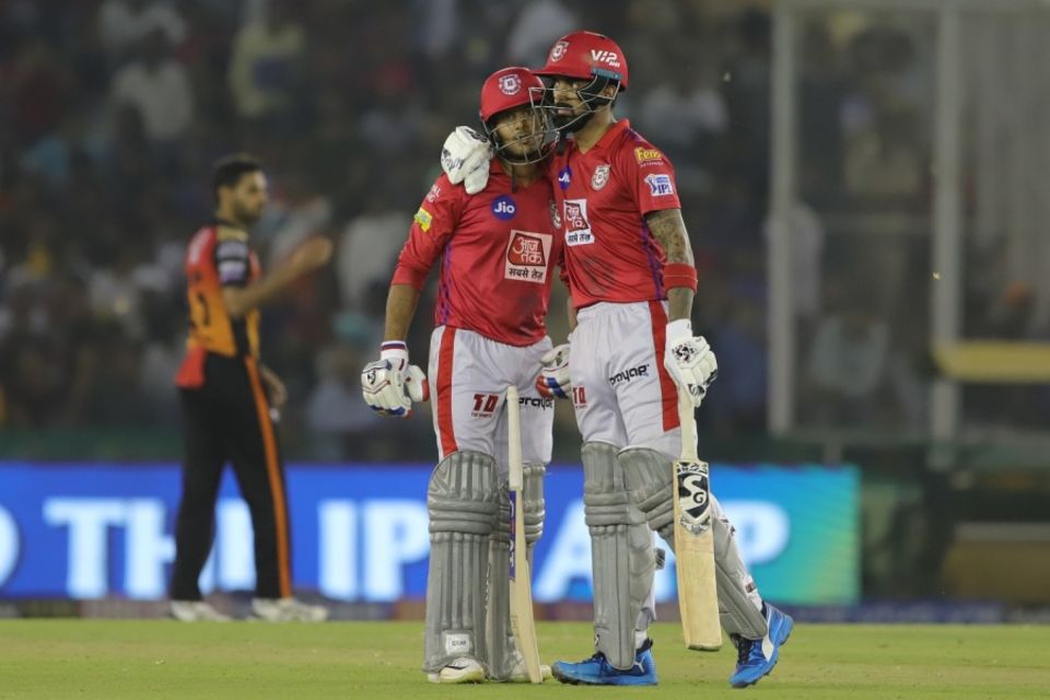 "Anytime you go out to bat after Gayle or Rahul, your job automatically becomes a tad easier because the pressure isn't staring at you when you walk in"
