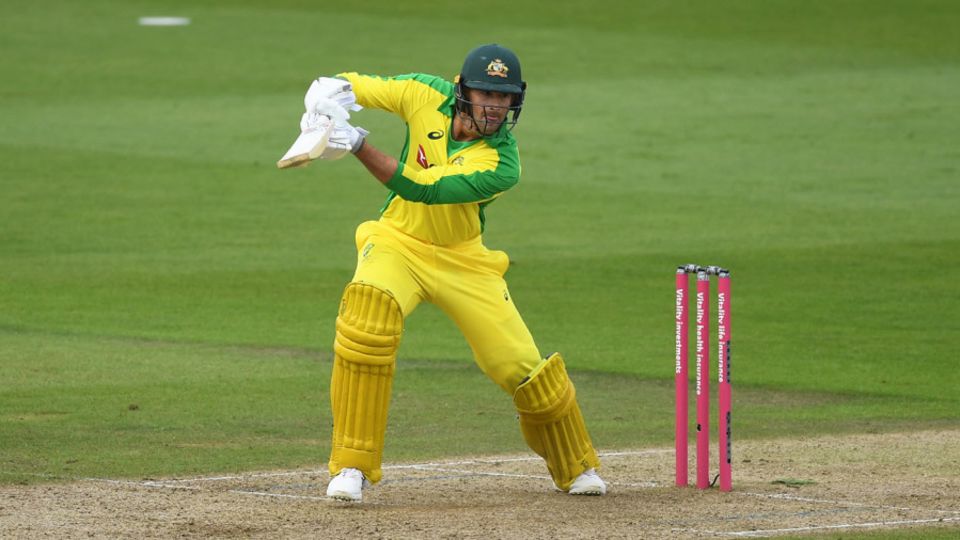 Ashton Agar made 23 off 20 in the second T20I