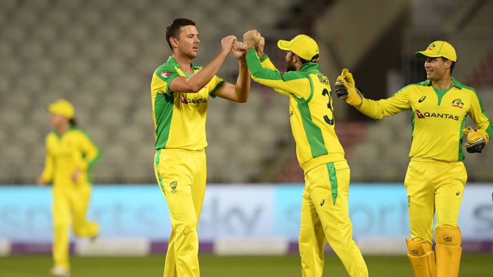 Josh Hazlewood starred for Australia