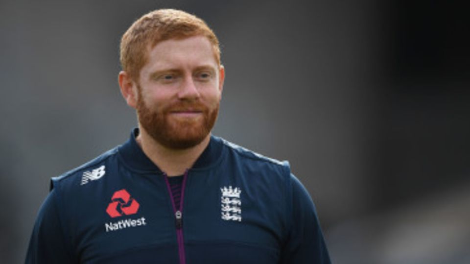 Jonny Bairstow looks on