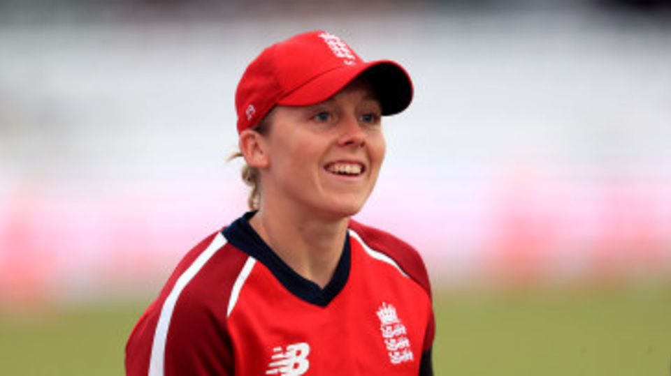 England captain, Heather Knight