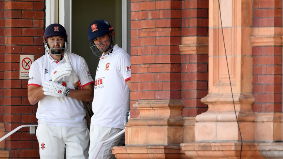The chance to carry on playing with team-mates such as Nick Browne has been a key factor in Cook's continued time at Essex