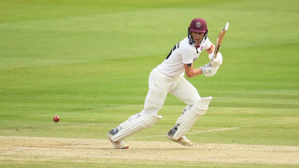 Tom Lammonby works to leg