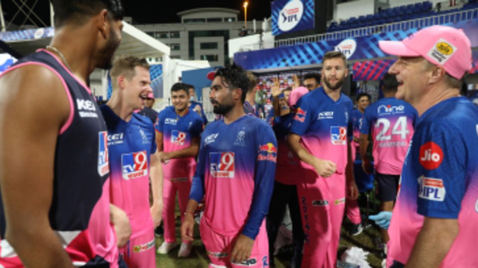 Rahul Tewatia was the centre of attention after his spectacular innings
