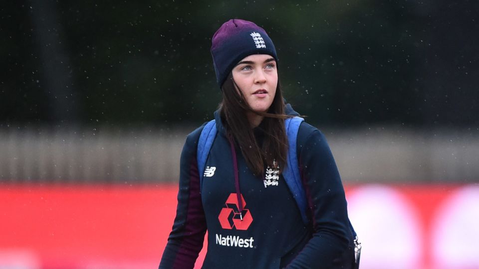 Mady Villiers forms part of England's formidable spin trio