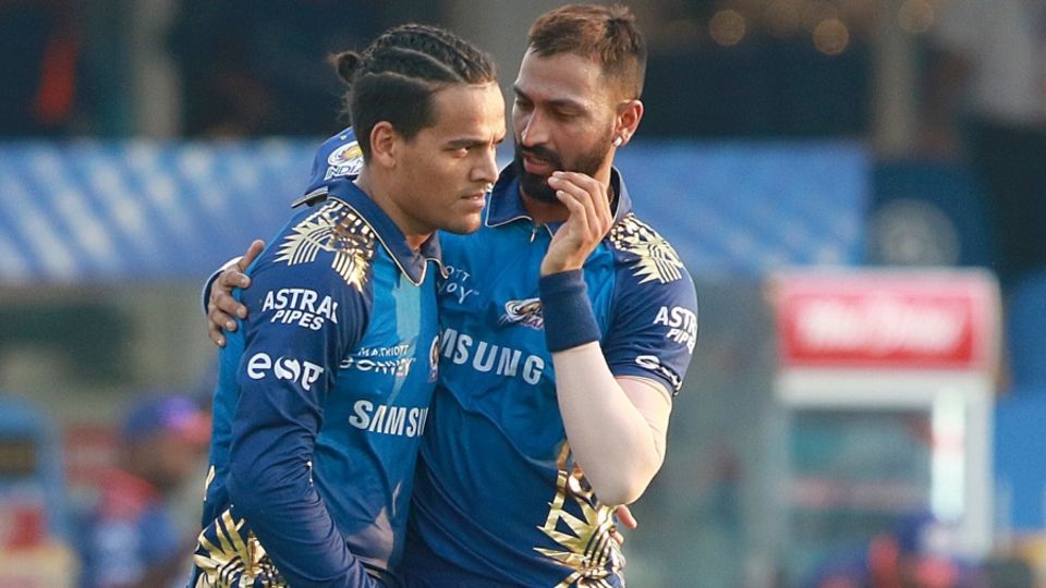 Rahul Chahar and Krunal Pandya were crucial to Mumbai Indians' victory