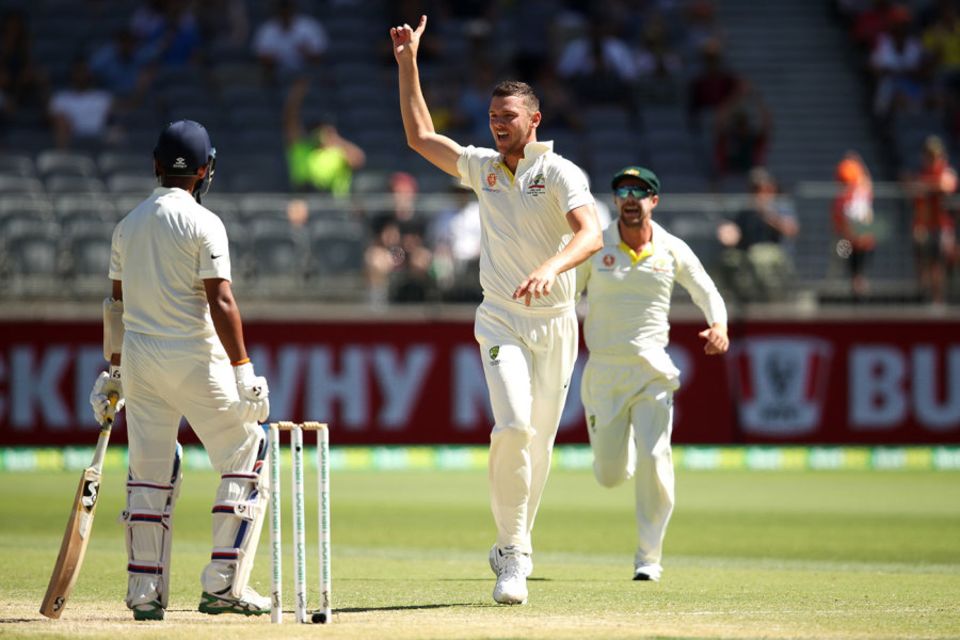 Josh Hazlewood on Cheteshwar Pujara: 'It's just about outlasting him and knowing he's going to face a lot of balls'