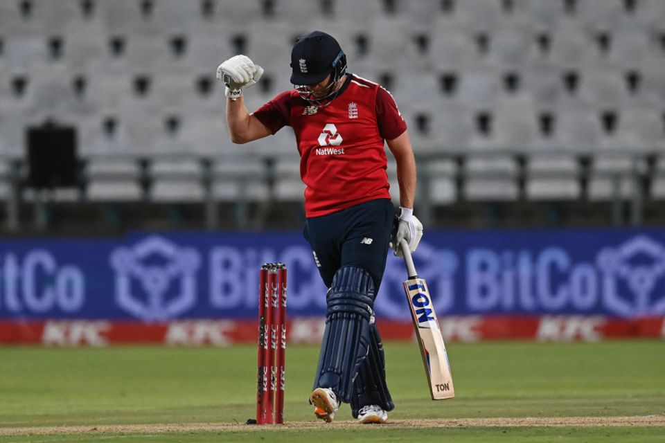 Jonny Bairstow sealed victory with a six
