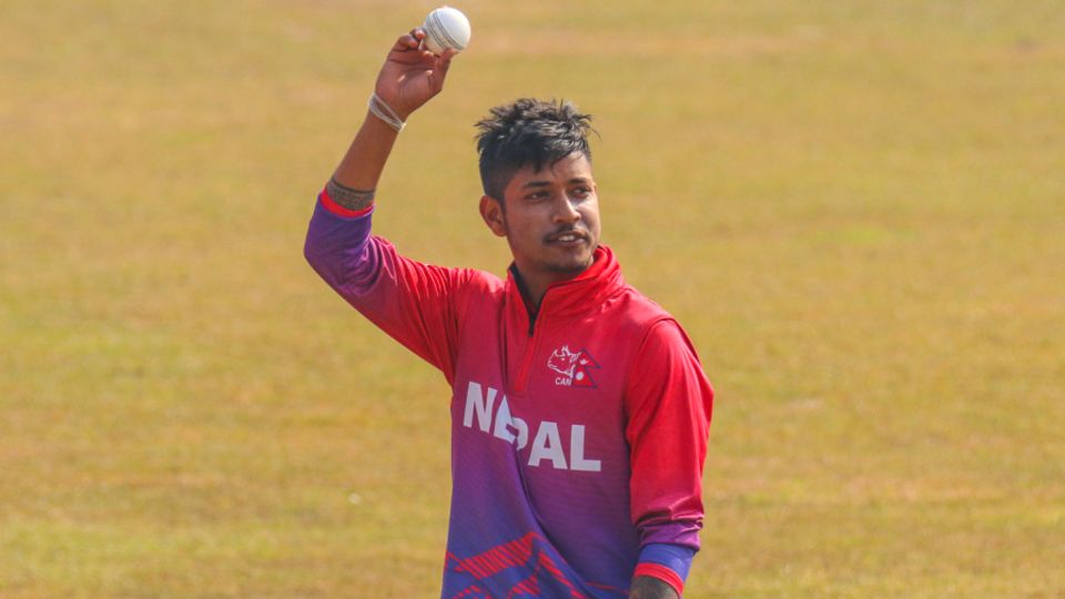 Sandeep Lamichhane is Nepal's highest wicket-taker in international cricket