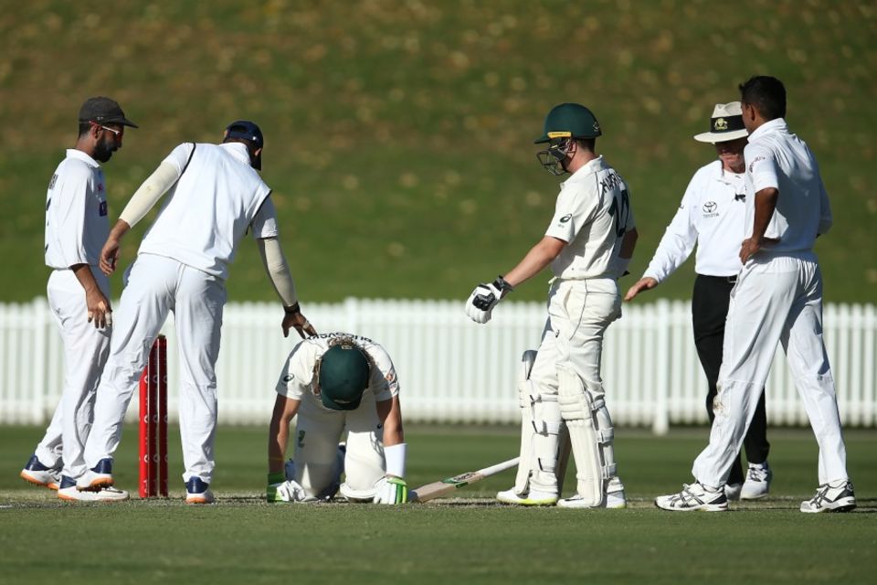 No. 9: the blow in the Sydney tour game was the ninth time Will Pucovski had been concussed playing cricket
