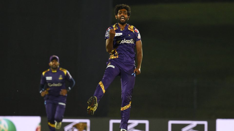 A bowler with low slingy action, Nuwan Thushara can surprise batters