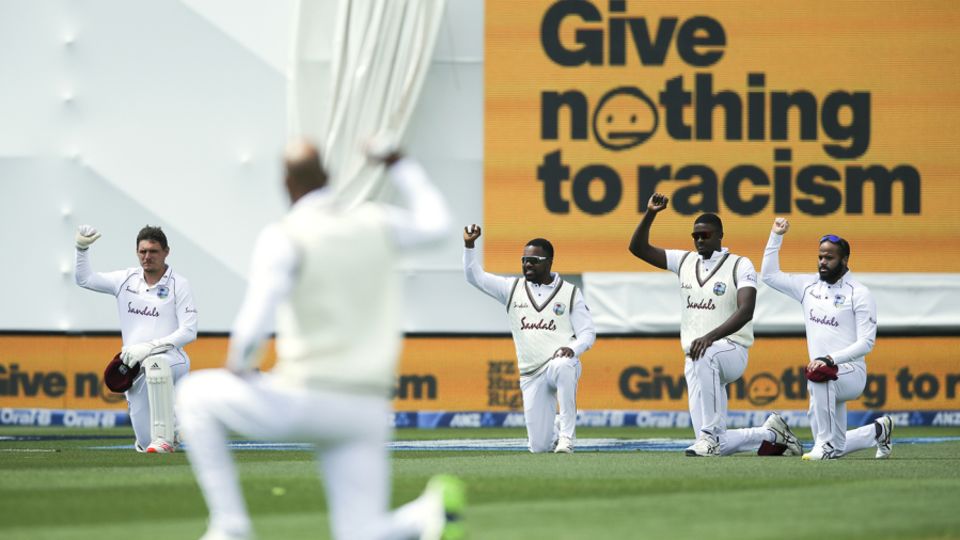 West Indies are likely to take a knee at the start of each of the two Tests against South Africa
