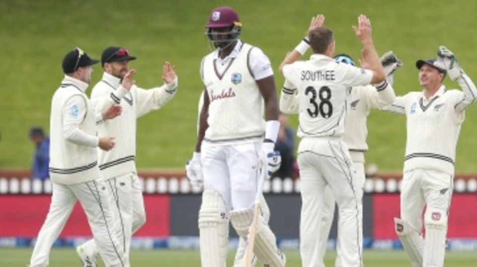 New Zealand took a little over an hour to take the four wickets needed for victory