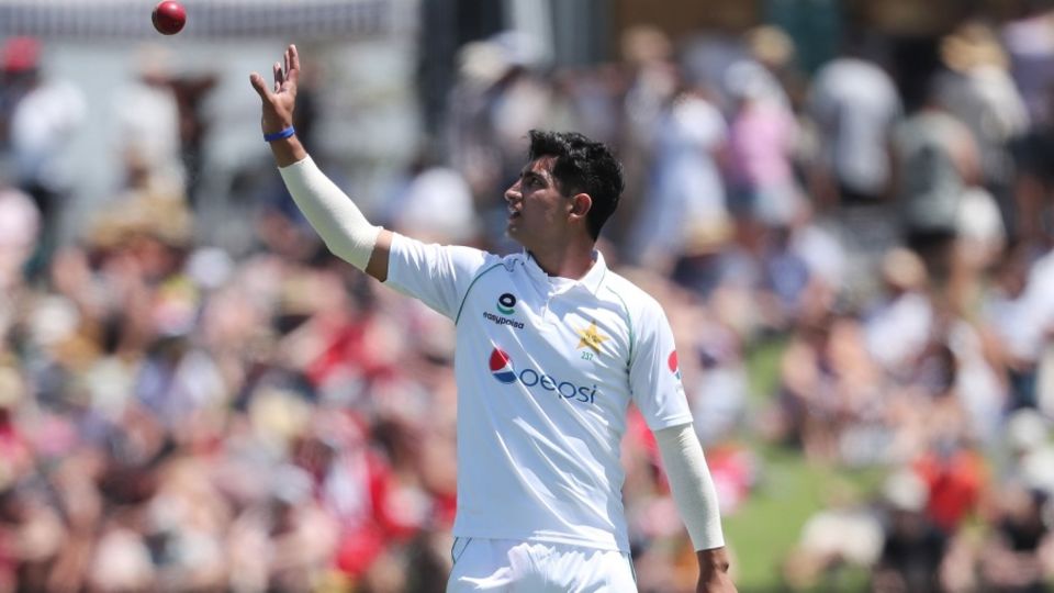Naseem Shah has played nine Tests since his debut