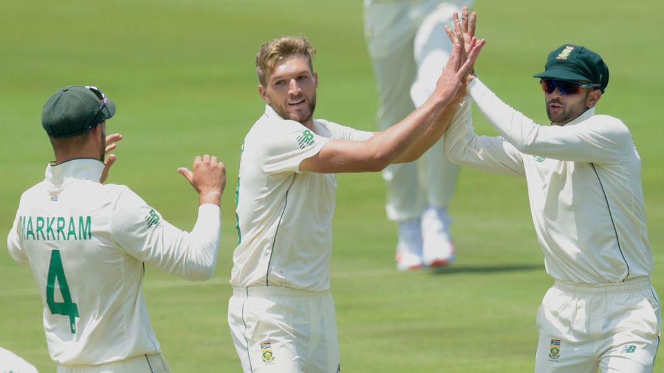 Wiaan Mulder removed Kusal Perera