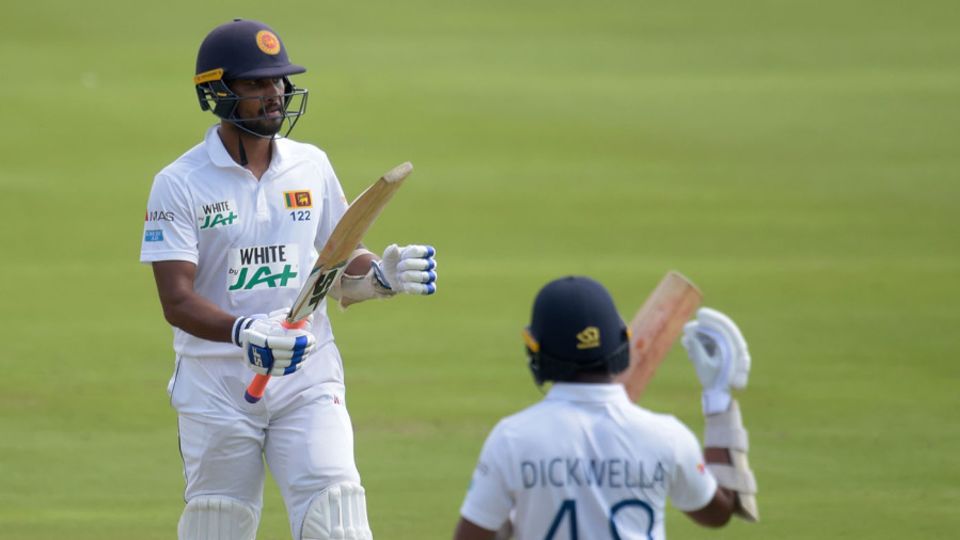 Dinesh Chandimal made 85 on the first day
