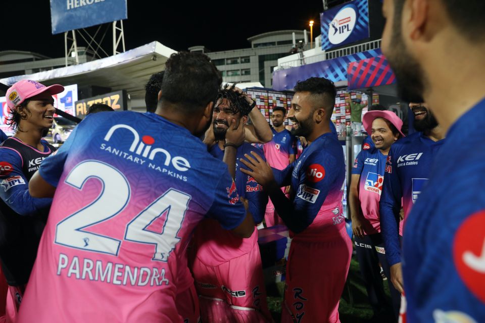 Rahul Tewatia was the centre of attention after his spectacular innings against Kings XI in IPL 2020