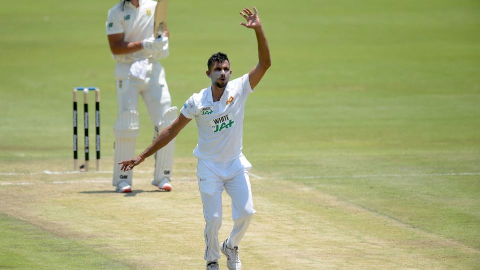 Dasun Shanaka is a batting allrounder but had to toil with the ball
