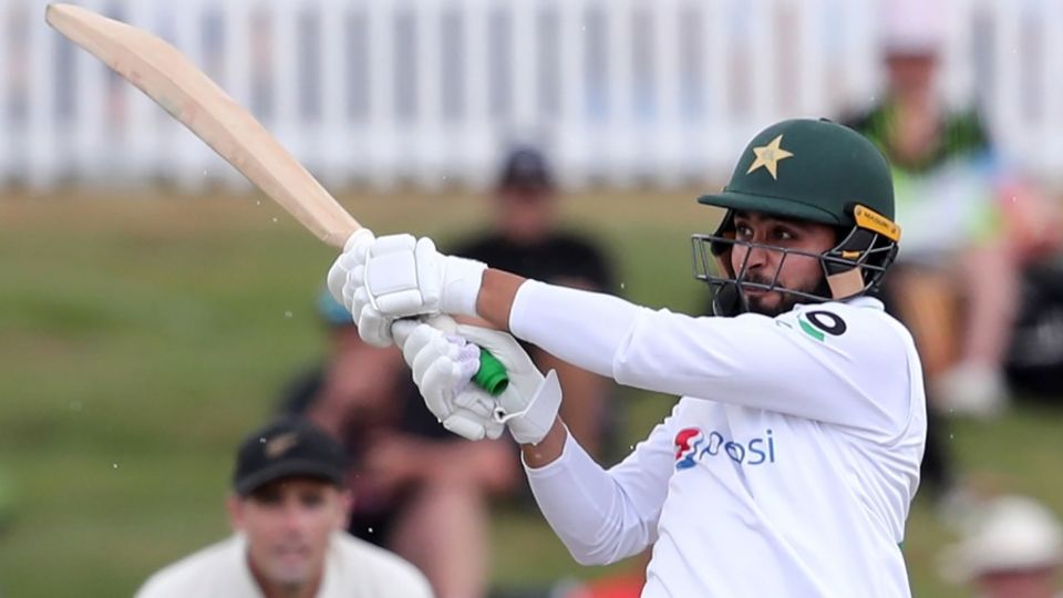 Faheem Ashraf takes on the short ball