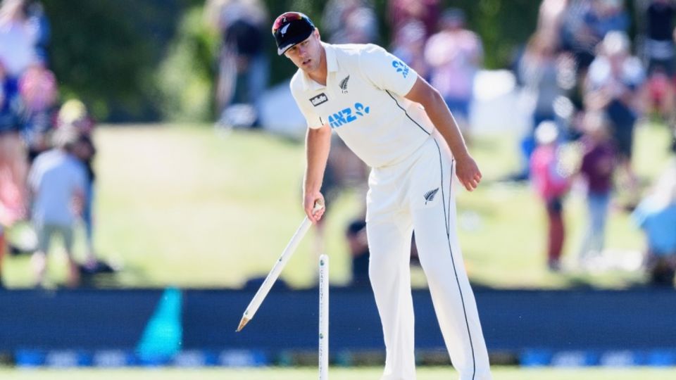 Kyle Jamieson had an excellent outing during New Zealand's home summer