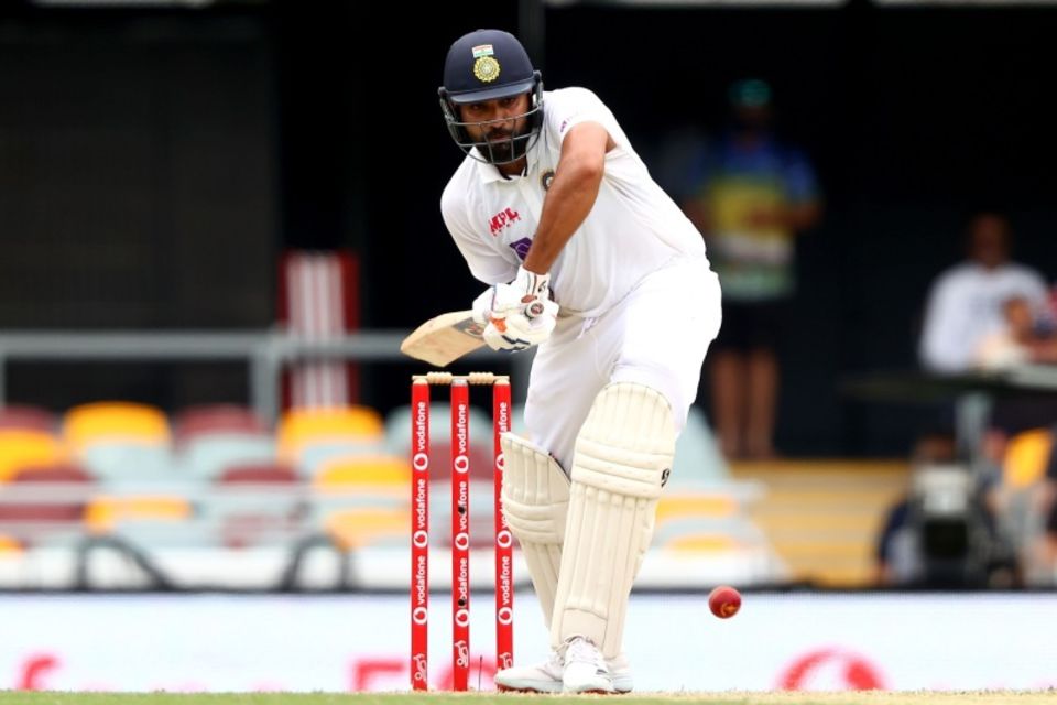 Rohit Sharma looked solid before his dismissal