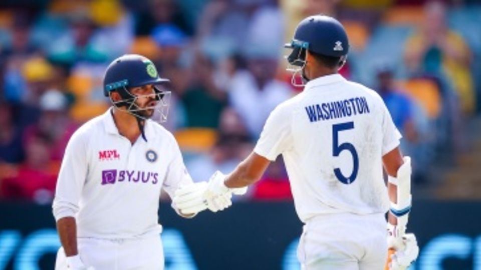 Shardul Thakur and Washington Sundar added 123 runs for the seventh wicket