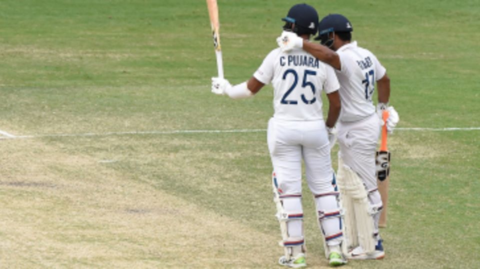 Cheteshwar Pujara defied Australia for 211 balls while scoring 56