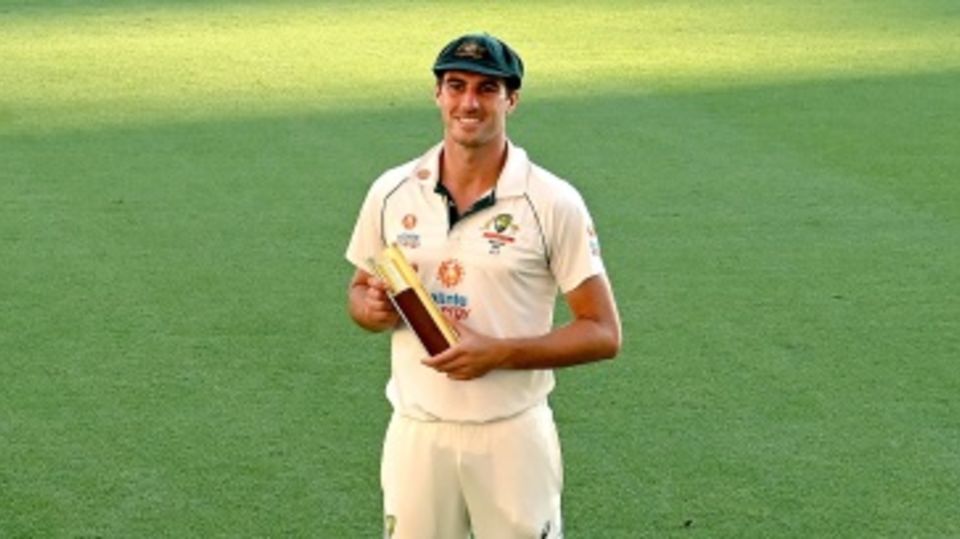 Pat Cummins was the Player of the Series