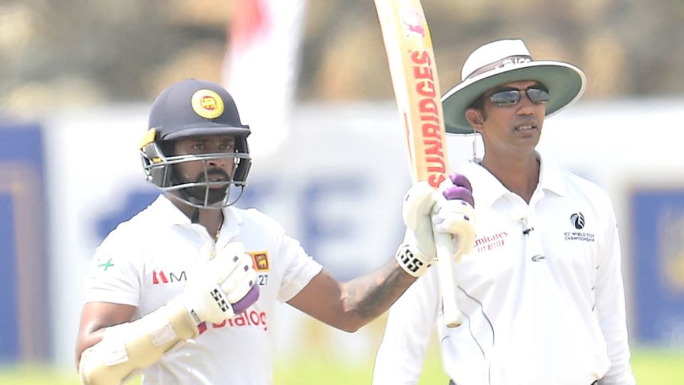 Niroshan Dickwella's 92 on Saturday was his highest Test score
