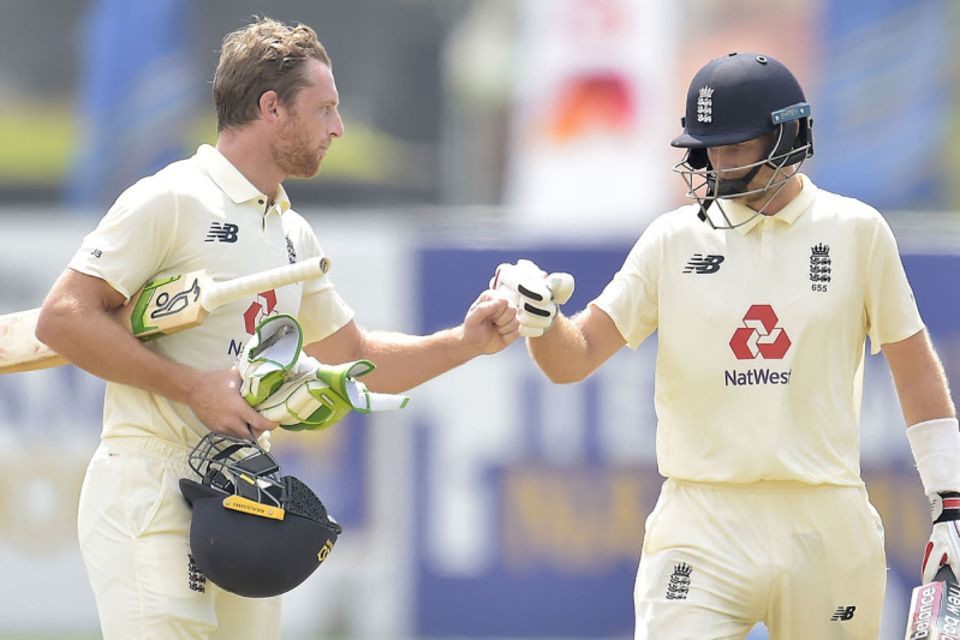 Joe Root and Jos Buttler's partnership steadied England