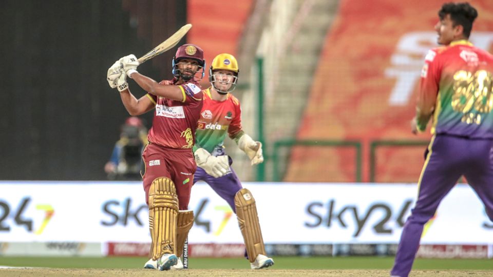 Nicholas Pooran made 89 off 26 in the Abu Dhabi T10 on Sunday
