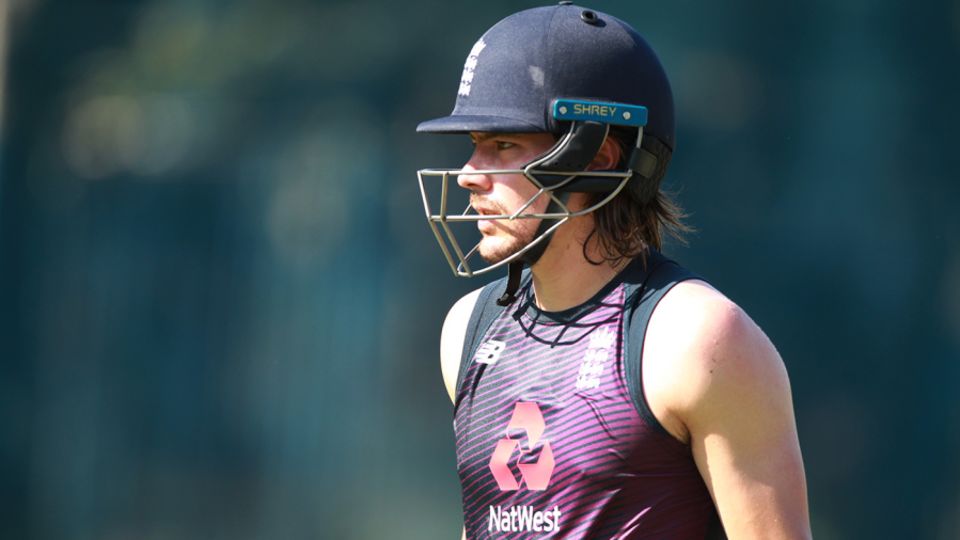 Rory Burns struggled in the first Test in Chennai