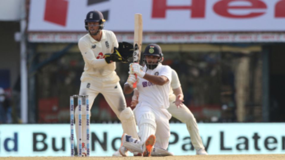 Rishabh Pant played his shots late in the day