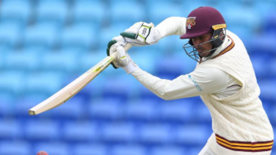 Usman Khawaja's unbeaten century guided Queensland to victory